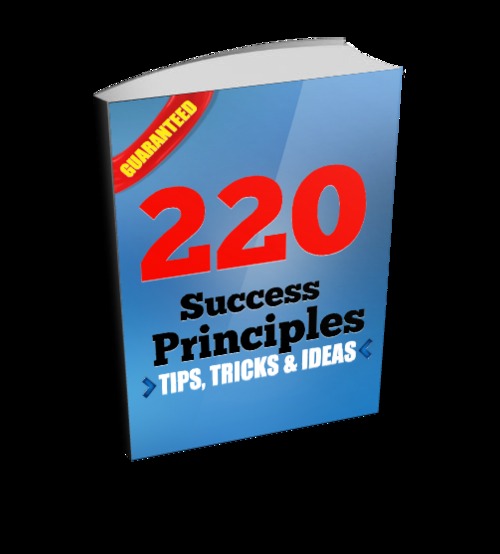 Product picture 220 Success Principles Tips, Tricks and Ideas